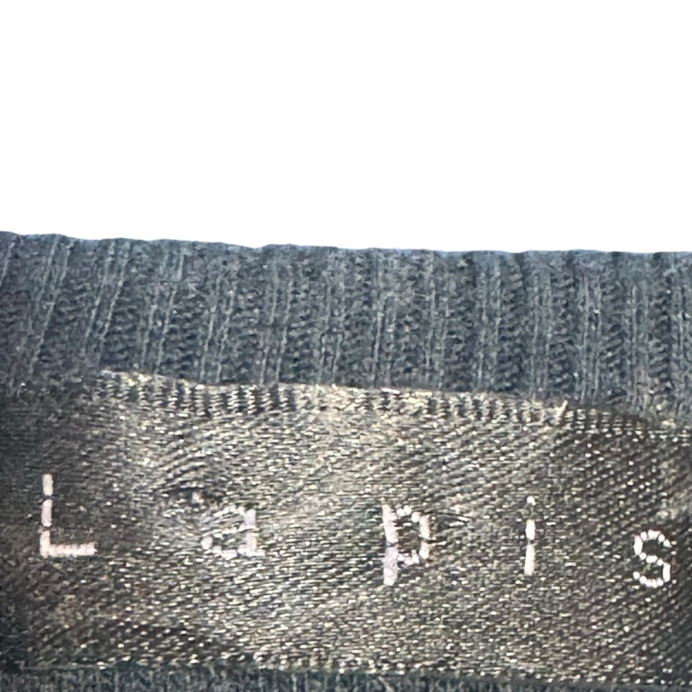 Lapis‎ Anthropologie Black Graphic Tank Top Whimsigoth Fairy 100% Cotton Y2K - Picture 6 of 10